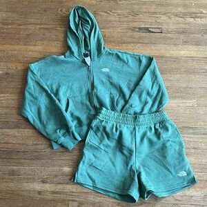 The North Face Sage Green Matching Set